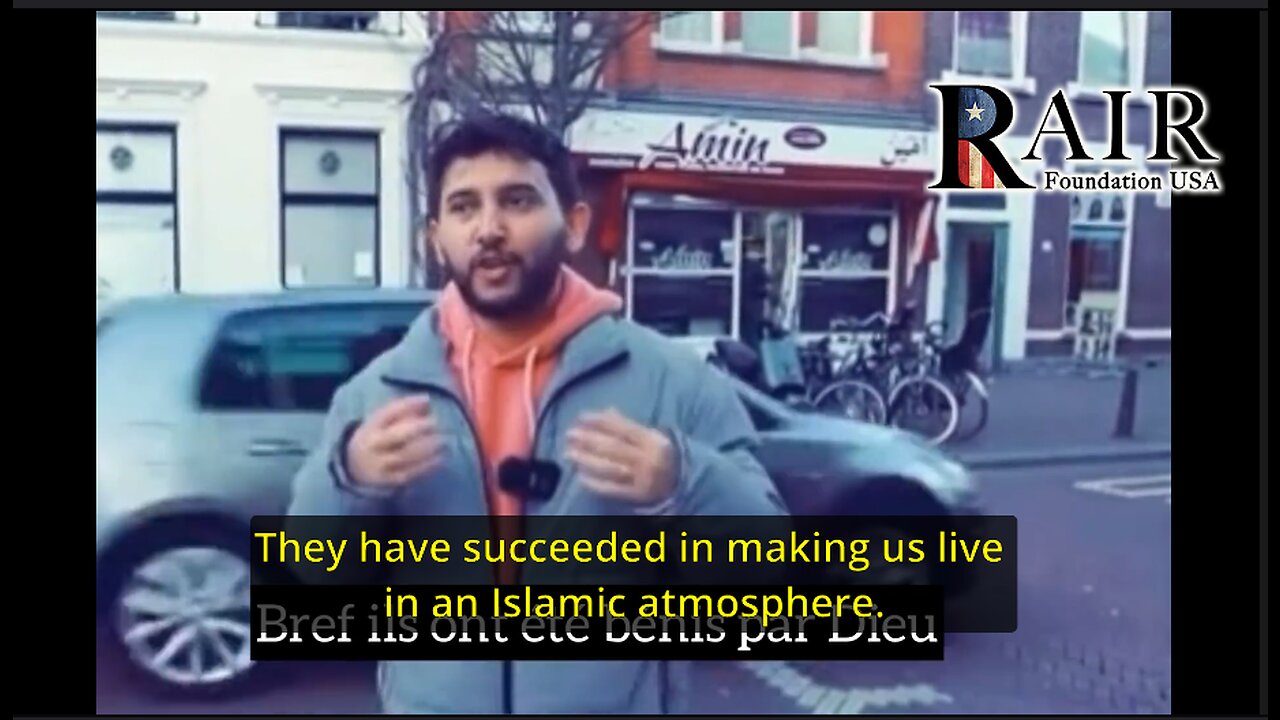 Living in an Islamic country here in Belgium, The Netherlands