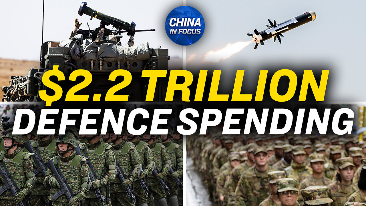 $2.24 Trillion Global Military Spending Hits Record High