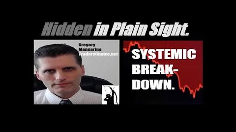 THE SKYROCKETING STOCK MARKET IS A SYMPTOM OF A DELIBERATE SYSTEMIC BREAKDOWN. Mannarino