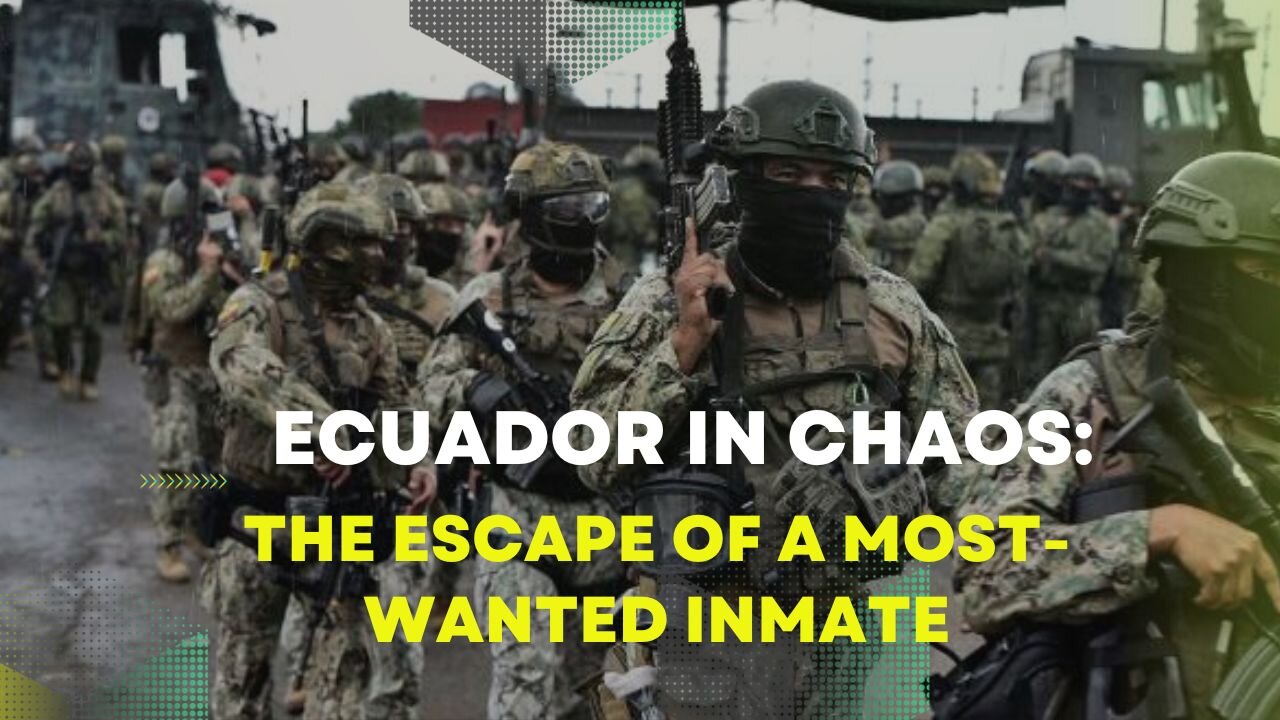 Ecuador in Chaos: The Escape of a Most-Wanted Inmate