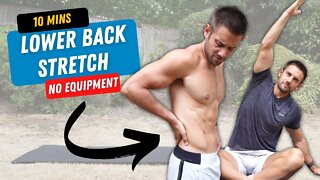 IMPROVE LOWER BACK PAIN with this 10 Minute Stretch Routine