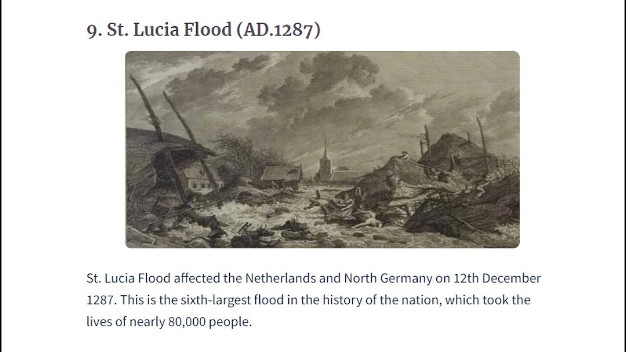 Flood Attribution