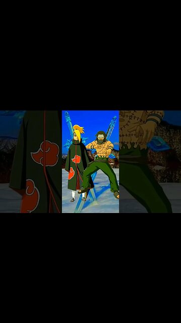 Kakuzu VS Deidara - WHO IS STRONGEST??.#shorts