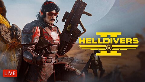 🔴LIVE - DR DISRESPECT - HELLDIVERS 2 - ALONE IN HELL