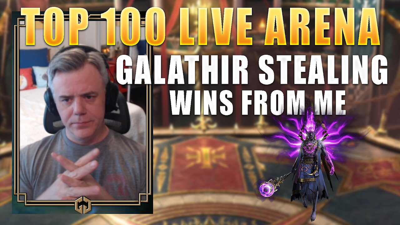 Top 100 Live Arena - Galathir Stealing Wins From Me All Night || Raid: Shadow Legends