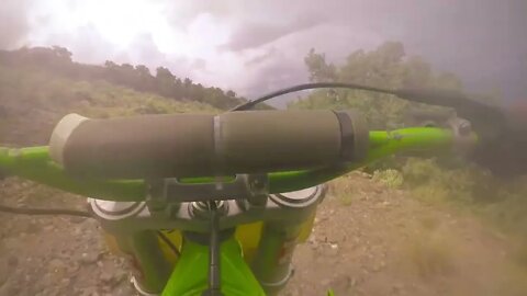 First Ride on a Dirt Bike in 35 Years - Beat by a Mountain
