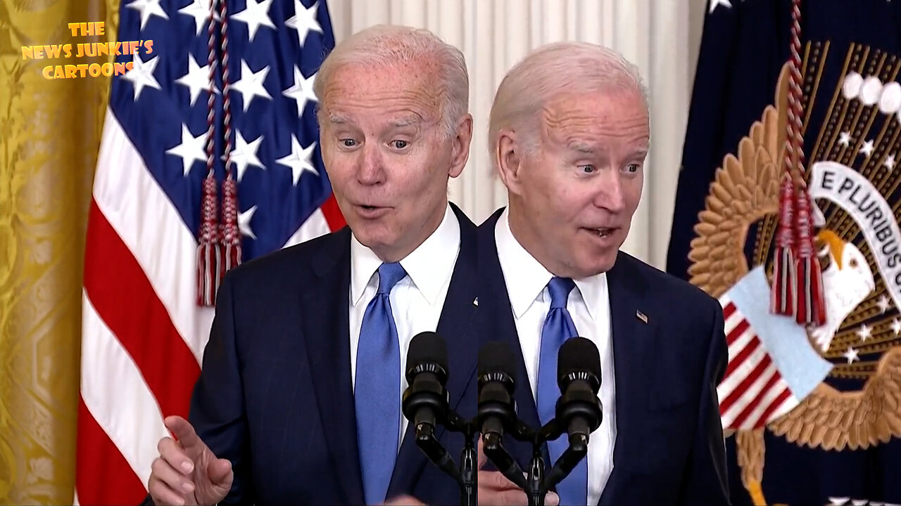 "Too green" Biden: "You know, the future is about the future.. you think I'm joking?.."