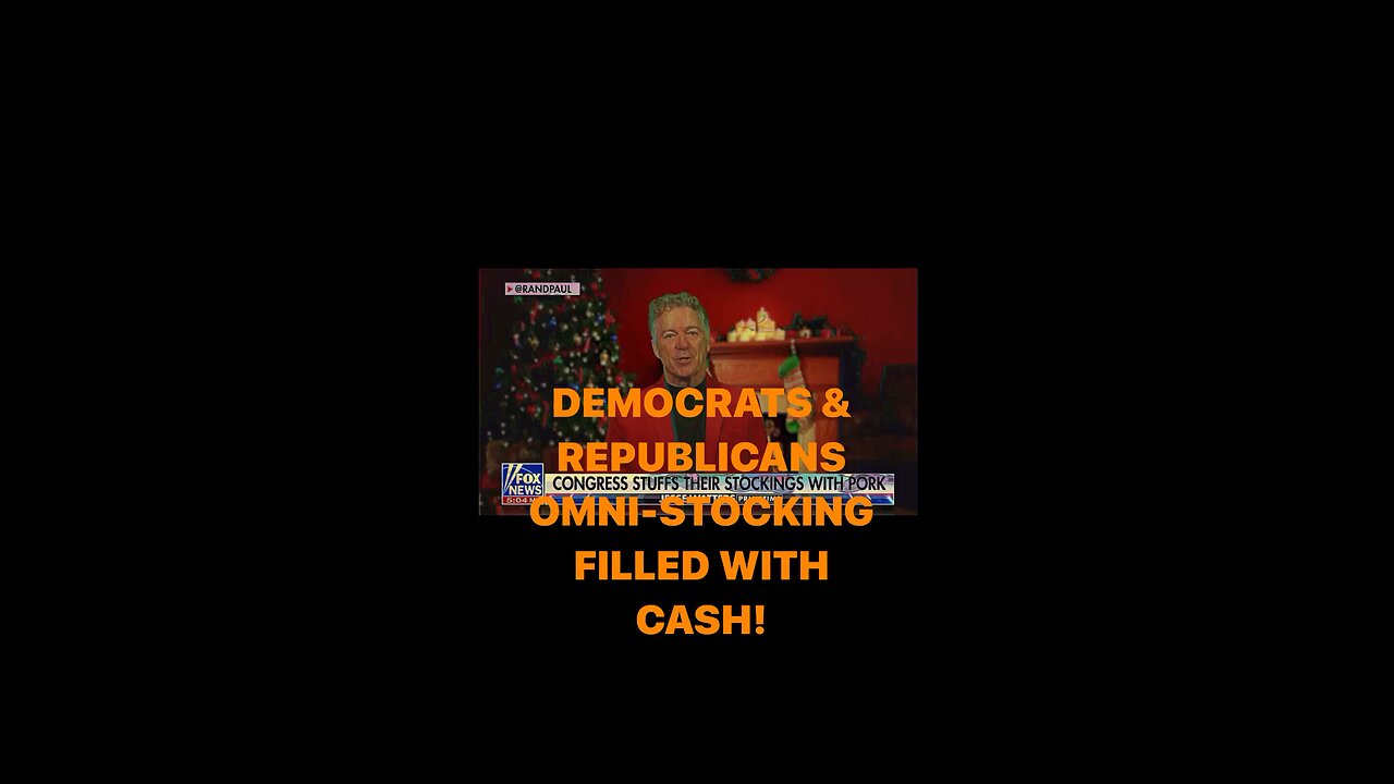 “OMNIBUS CHRISTMAS BILL” #DEMOCRATS & #REPUBLICANS OPEN LEFTWING GIFT FROM #Joebiden