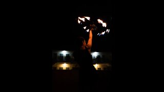 Angel Kaay Fire Dancing Performance