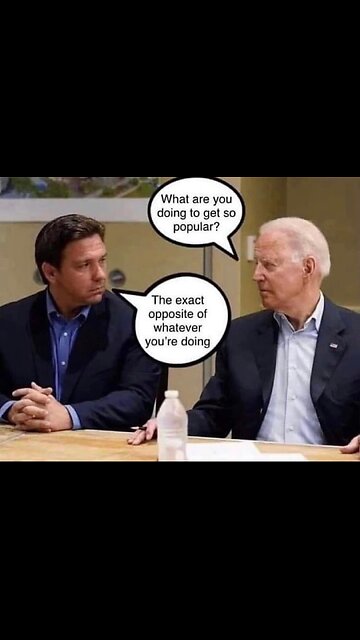 Wow! Do you agree with DeSantis??