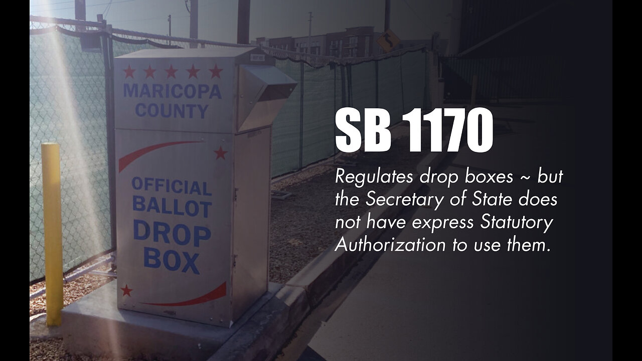 SB 1170 - Regulates drop boxes
