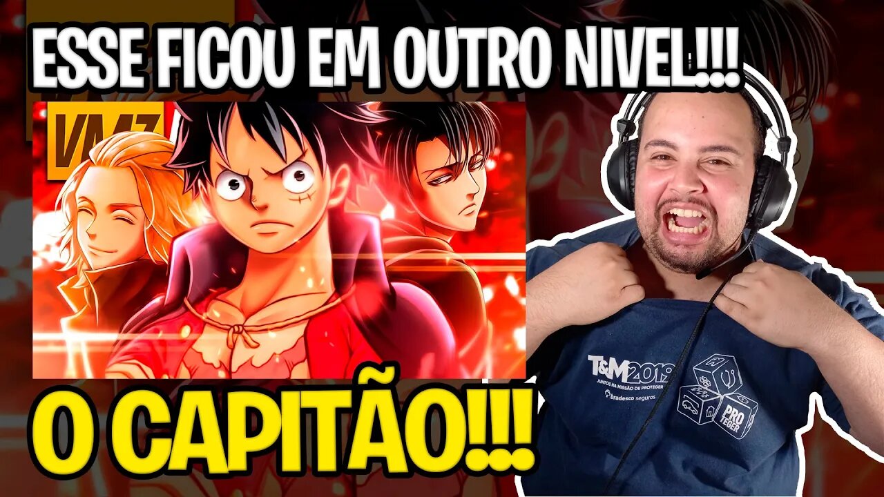 REACT VMZ - Eu Sou Capitão | Feat. AniRap & M4rkim