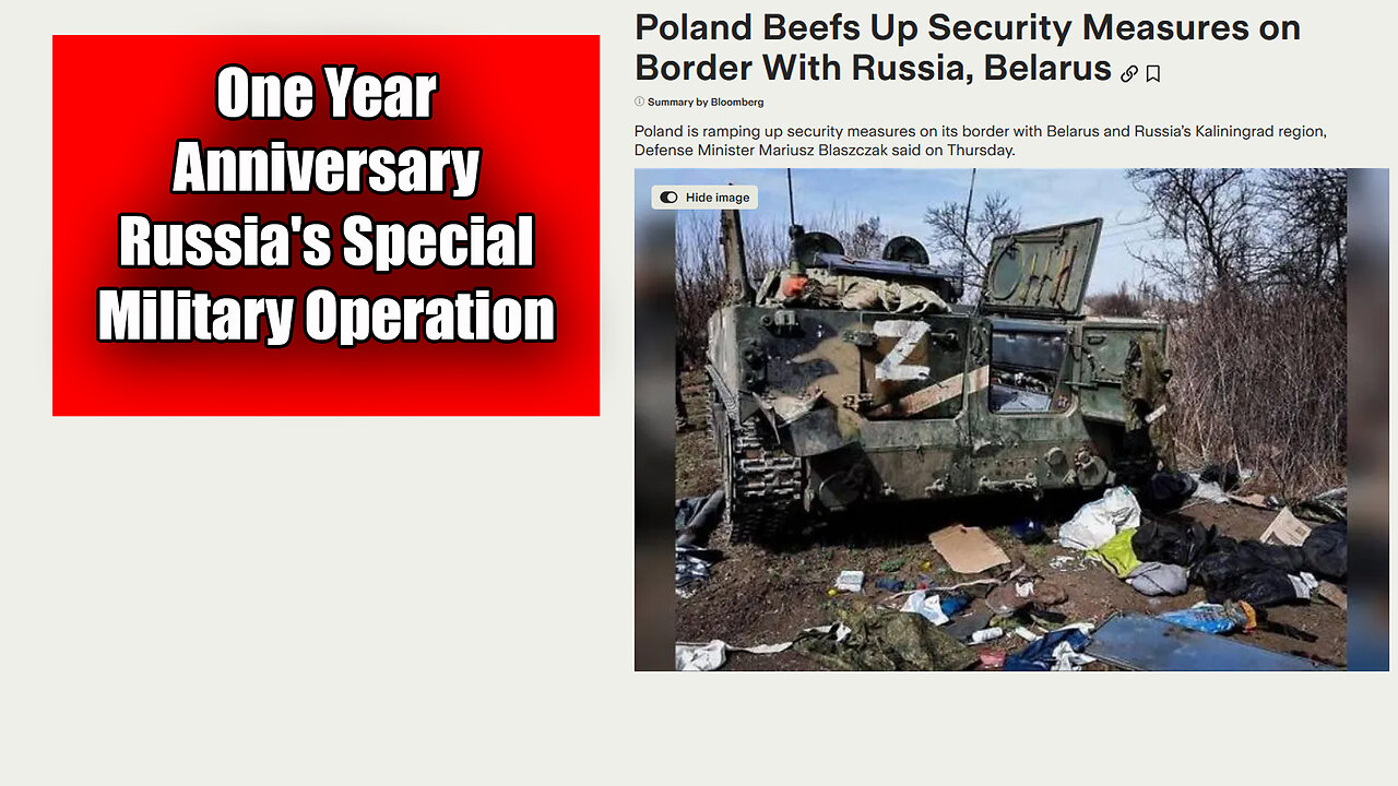 Poland Beefs Up Security One Year Anniversary of Russian Invasion