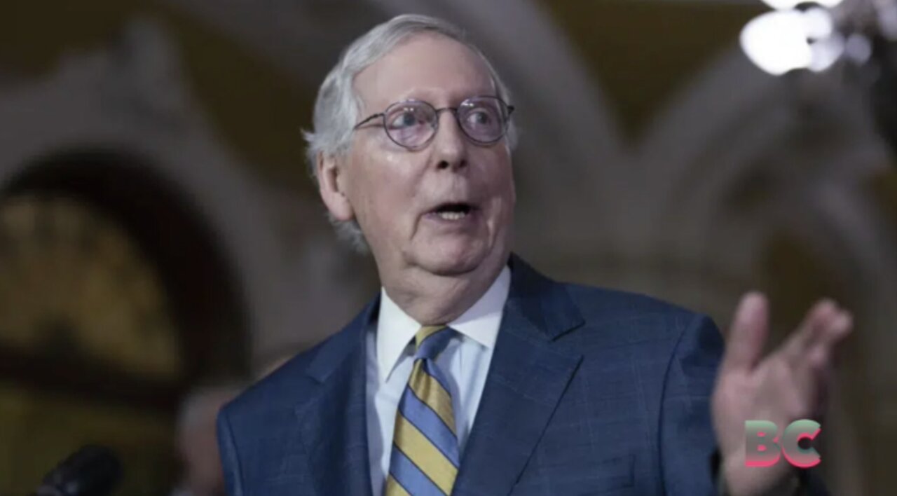 Senate GOP leader Mitch McConnell hospitalized after fall