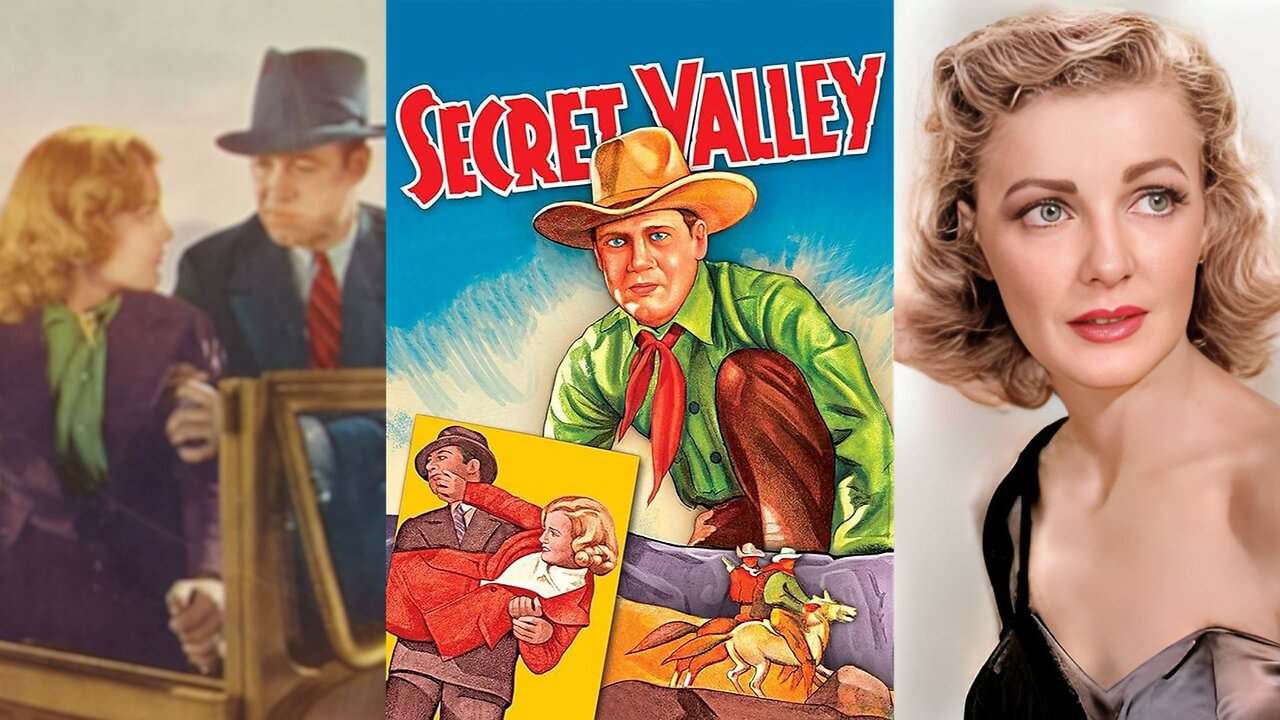 THE SECRET VALLEY (1937) Richard Arlen, Virginia Grey & Norman Willis | Drama, Western | B&W