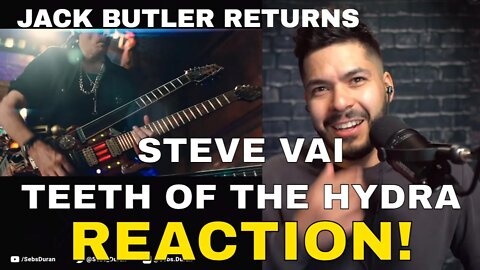 Steve Vai - Teeth of the Hydra (Reaction!) | this can't be real. is this real?