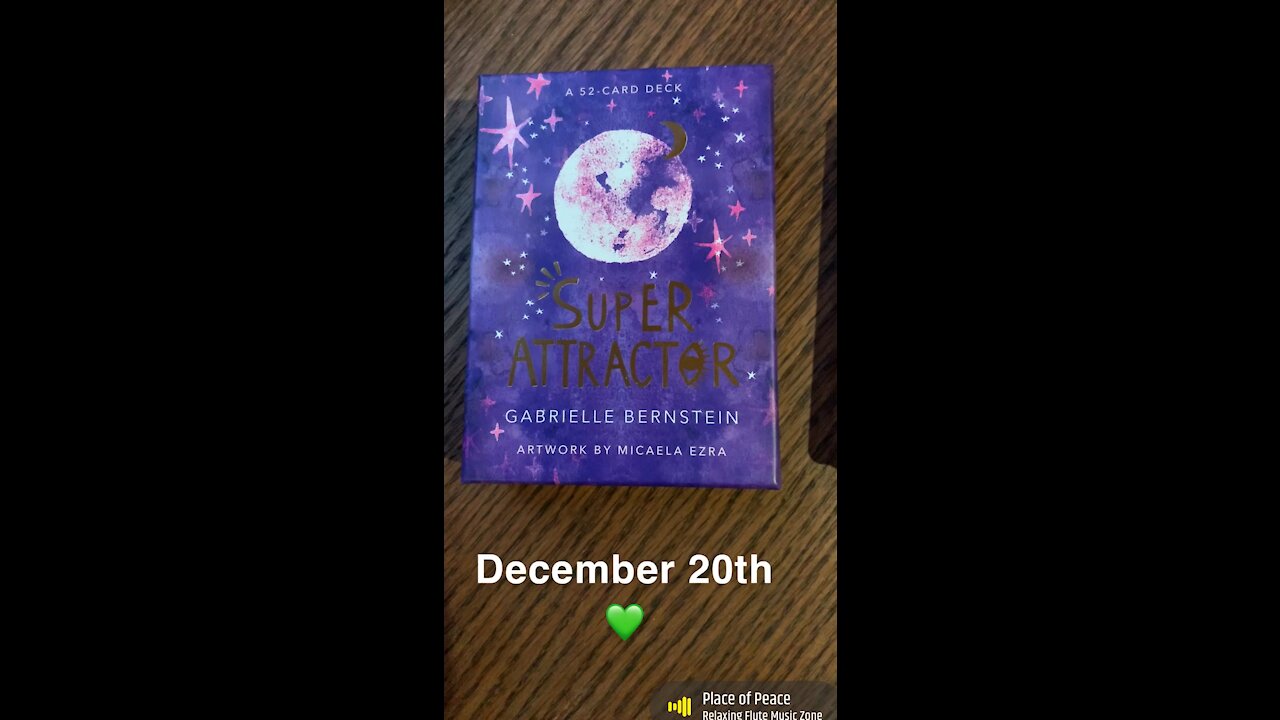 December 20th oracle card: desire plus faith