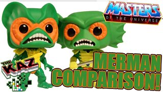 Merman Funko Pop Comparison Masters of the Universe