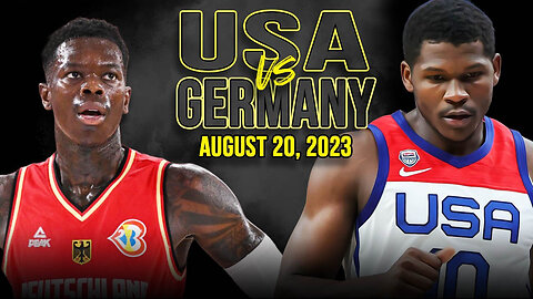 GERMANY vs USA SHOWCASE | FULL GAME HIGHLIGHTS | August 20, 2023