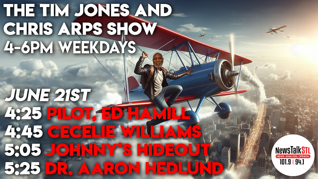 The Tim Jones and Chris Arps Show 06.21.2024 Hamill | Williams | Pogue | Kaestner | Hedlund