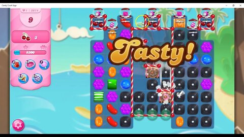 Candy Crush Level 3674 Talkthrough, 22 Moves 0 Boosters