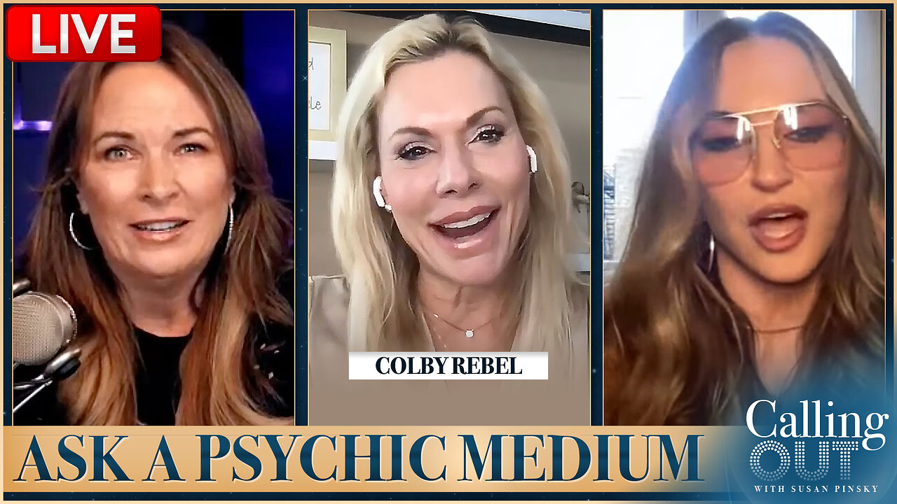 Calling Out w/ Susan Pinsky RETURNS: Psychic Medium Colby Rebel, Astrologer Kyle Thomas & A Surprise Guest Explore Spiritual Phenomenon