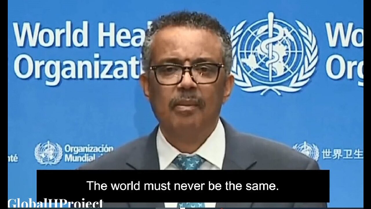 🚨May 24, 2024: W.H.O. Pandemic Treaty "Judgment Day"