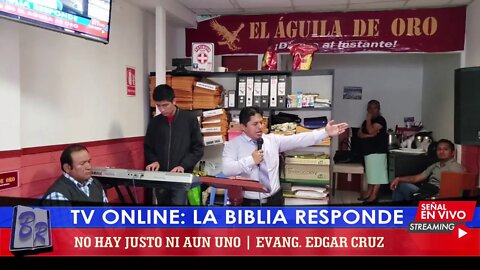 NO HAY JUSTO NI AUN UNO - EVANG. EDGAR CRUZ