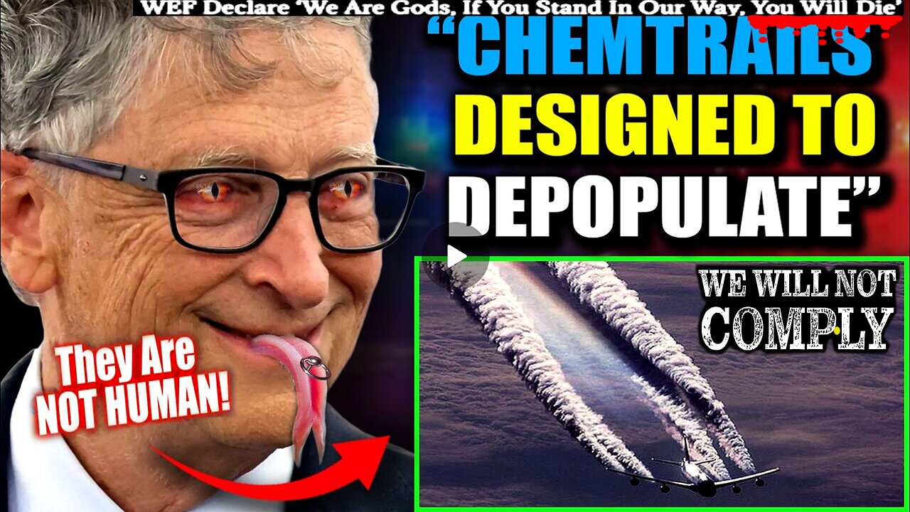 Pilots Testify Bill Gates Is Carpet Bombing Cities With Chemtrails (related links in description)