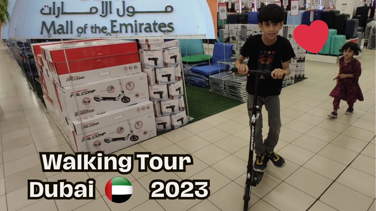 Mall of the Emirates Tour | Walking Tour | Shopping Mall Dubai 😍 Best mall in Dubai