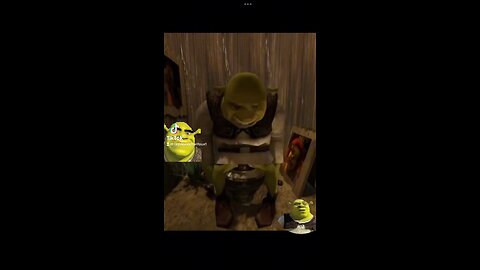 Shrek pooping