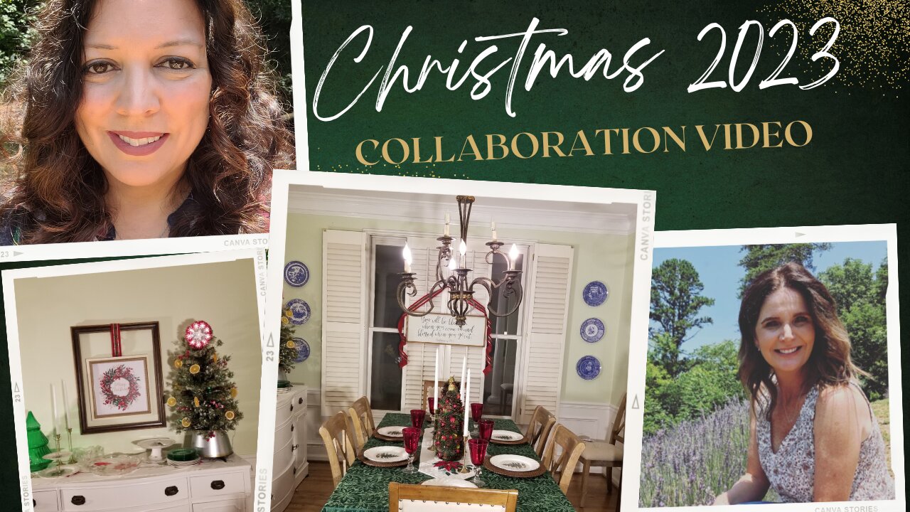 Christmas Decorate with Me 2023 Part 3| Dining Room and Living Room