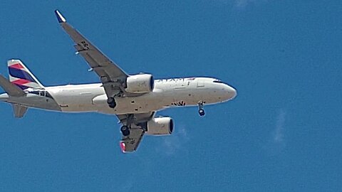 Airbus A320NEO PR-MYR coming from Rio de Janeiro to Fortaleza