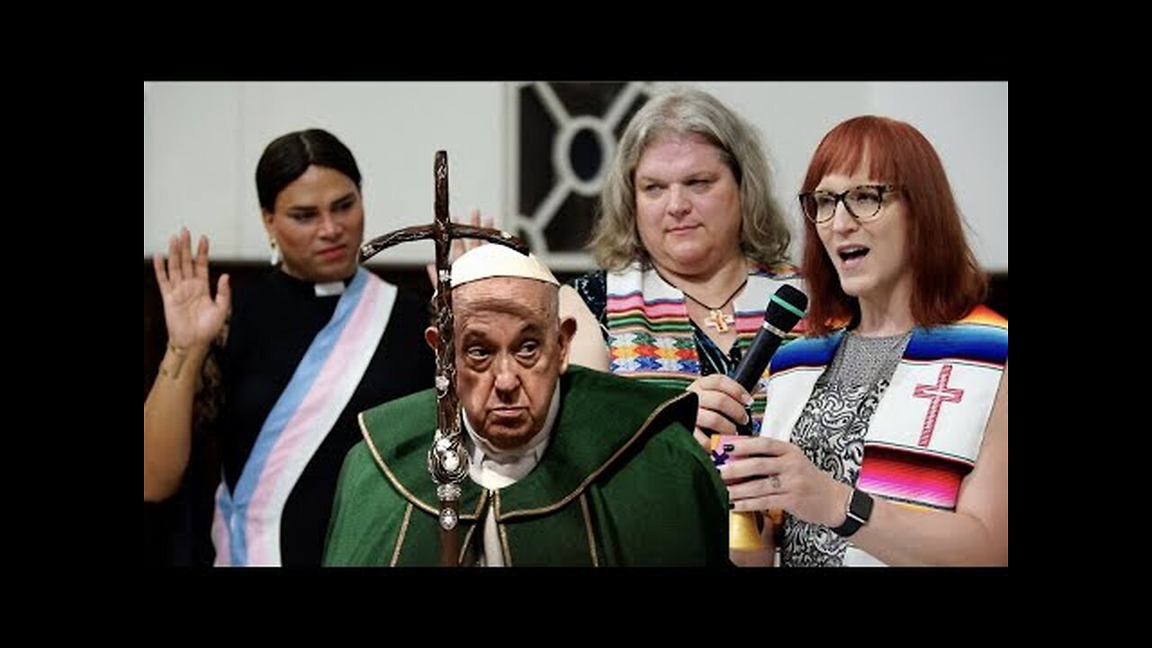 POPE PRIDE!!! VATICAN GETS SATAN'S BLESSING TO BAPTIZE TRANSGENDERS!