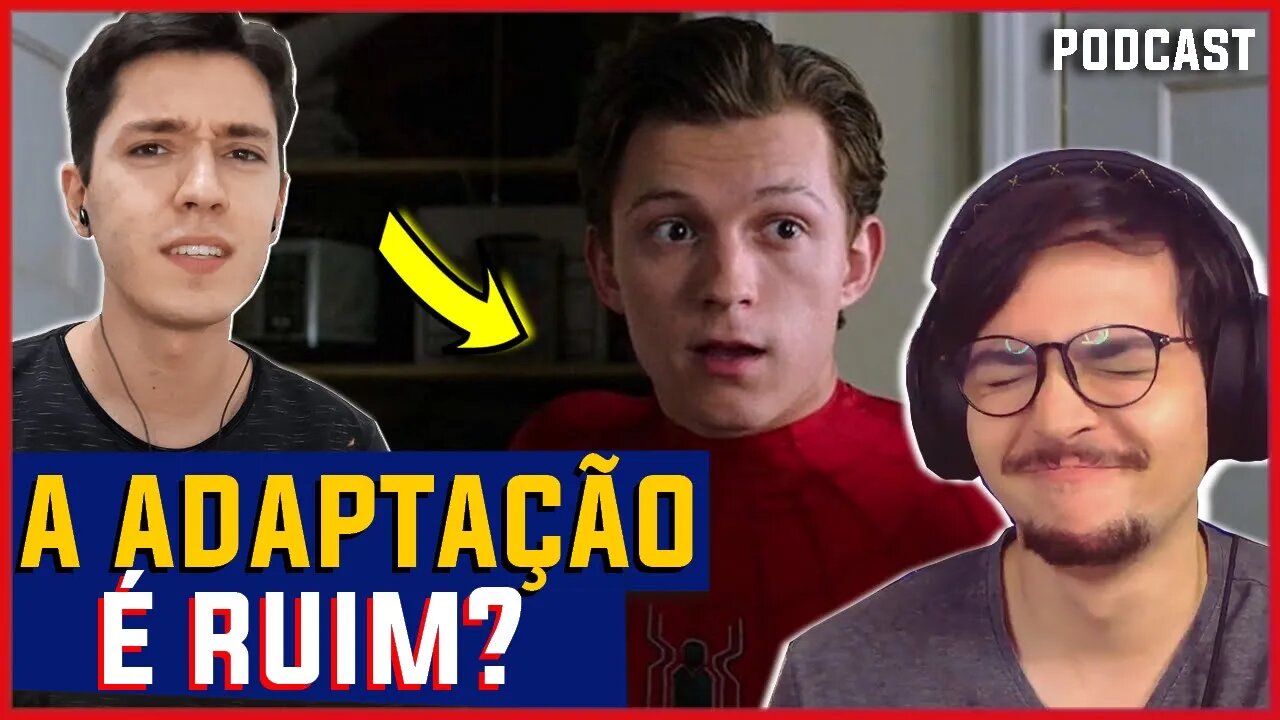 O HOMEM-ARANHA DO TOM HOLLAND É O PIOR? ft. Bruno (Marca Página)