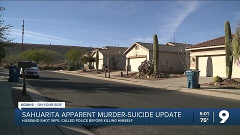 Apparent murder-suicide in Sahuarita