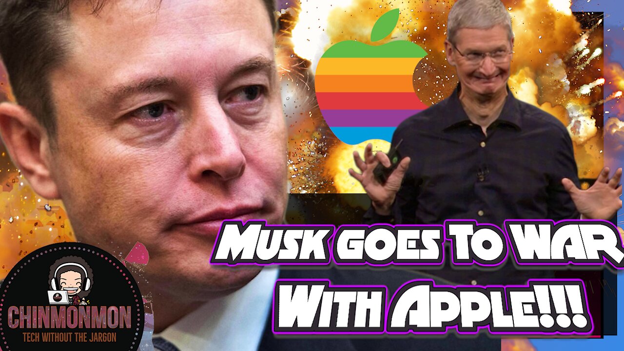 Musk goes To WAR With Apple!!!