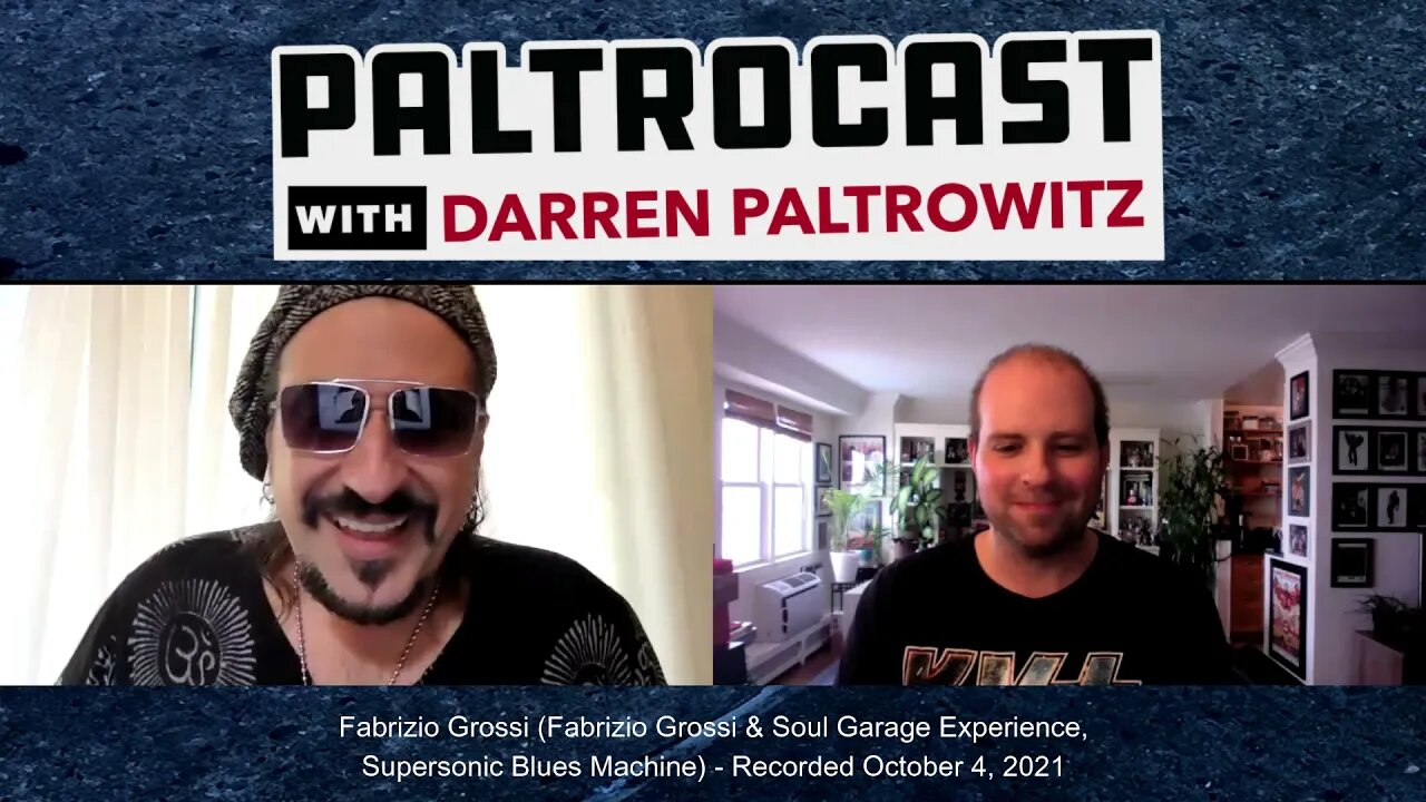 Fabrizio Grossi interview with Darren Paltrowitz