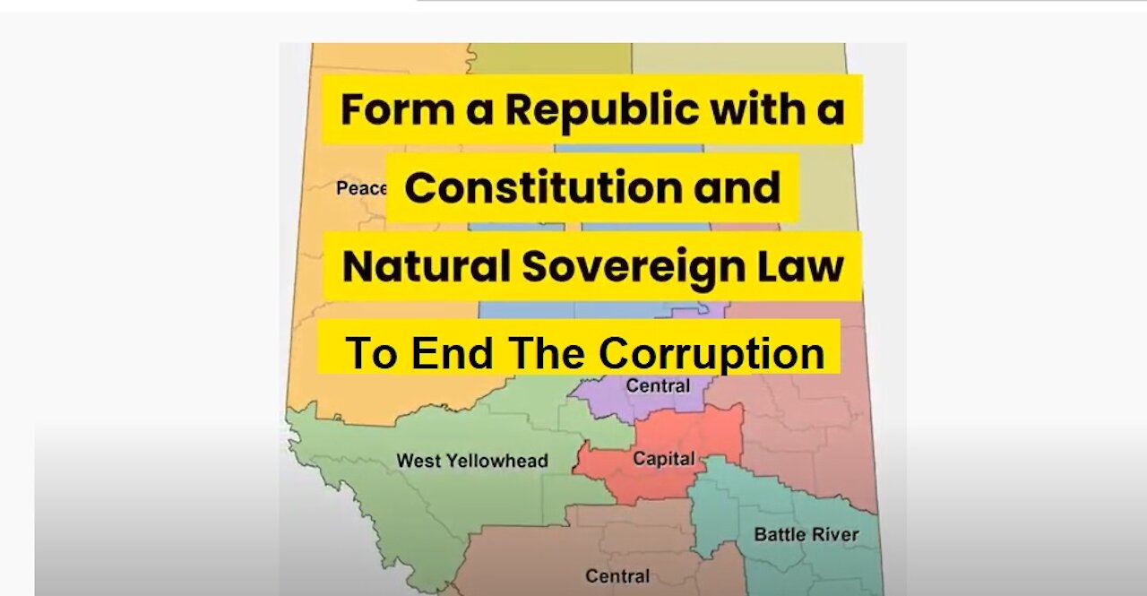 Form A Republic to End The Corruption including the lock downs and much Mor