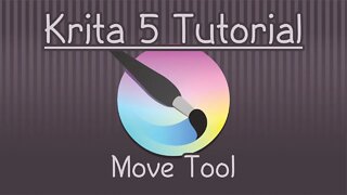 Krita 5 Tutorial: How to Use the Move Tool