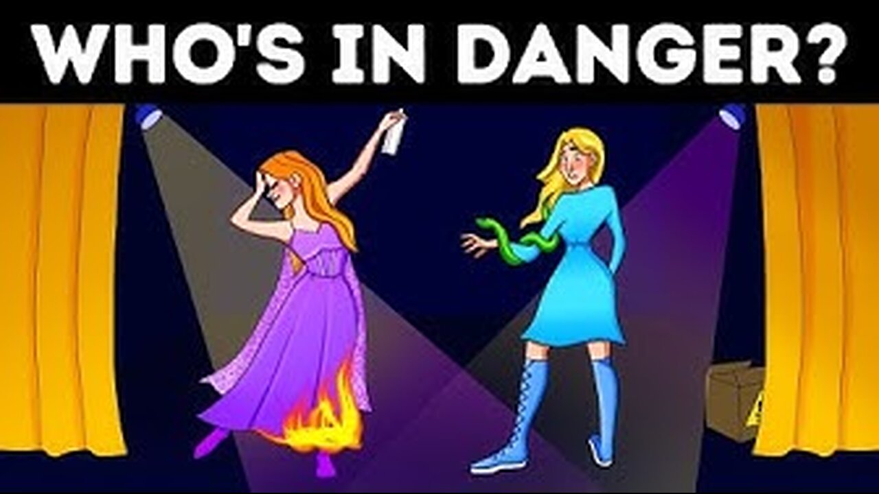 Who's in the danger ⚡ Amazing Riddles and puzzle