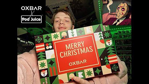 OXBAR Christmas special!!Unboxing & Reviewing New holiday flavors!(X-Mas Mint & HO!HO! gingerbread