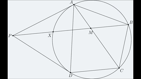 Desafio — Geometria Plana — Quadrilátero Harmônico