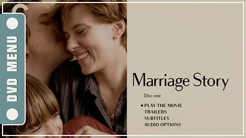 Marriage Story - DVD Menu