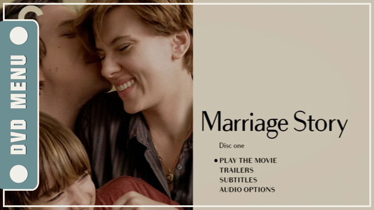 Marriage Story - DVD Menu