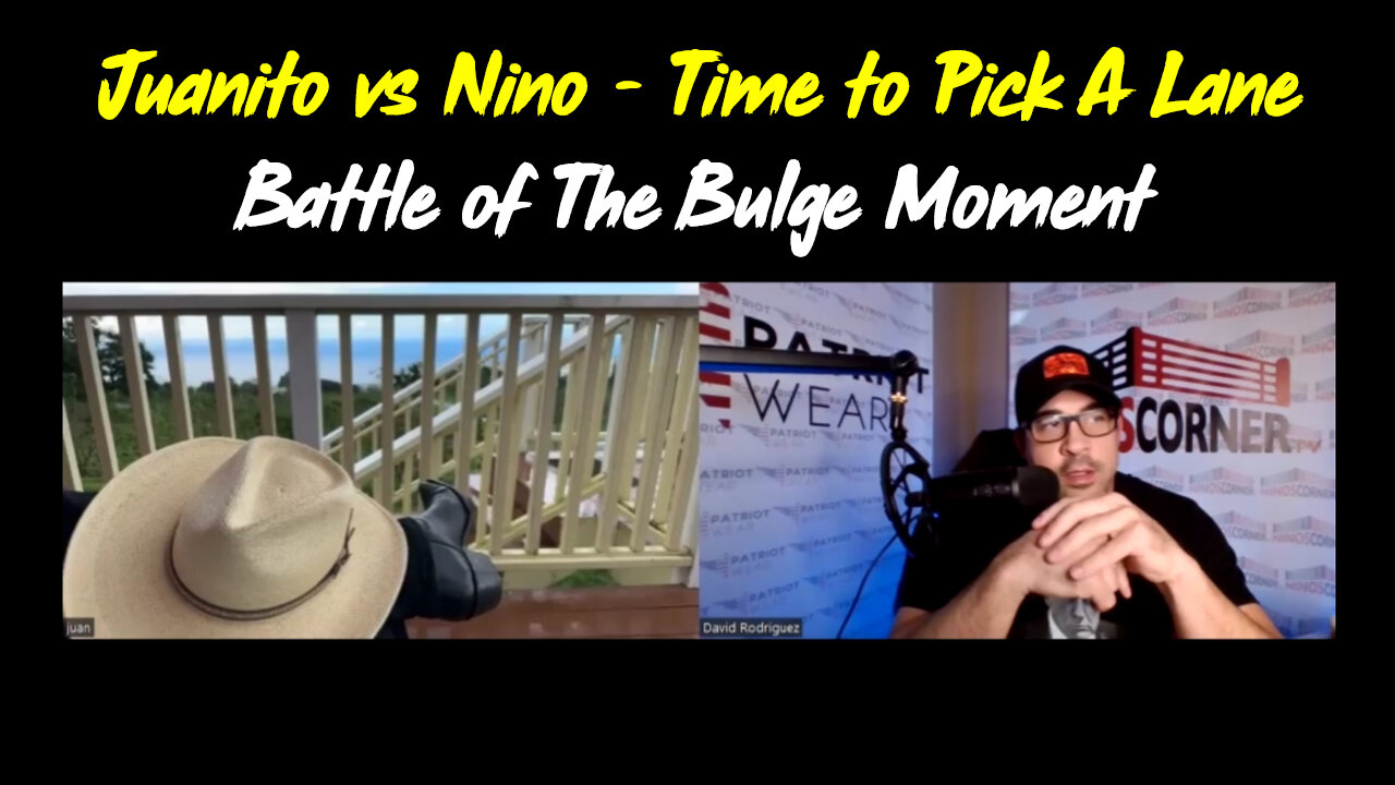 Juanito vs Nino - Time to Pick A Lane, Battle of The Bulge Momen