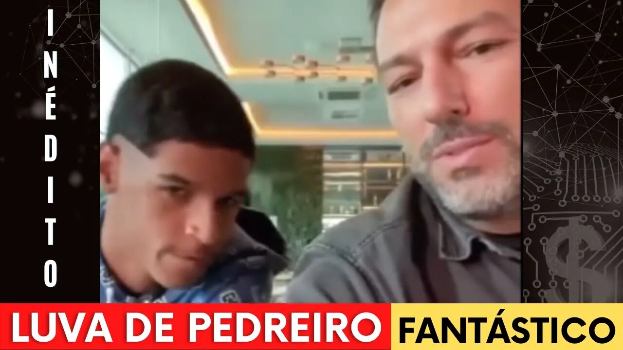 LUVA DE PEDREIRO NO FANTÁSTCO