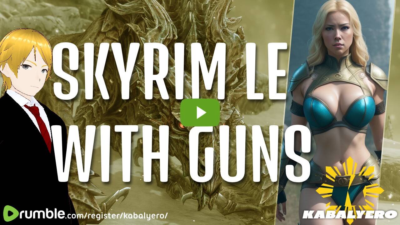 ▶️ Gulum-Ei's Secret Partner Revealed 🐉 Skyrim LE With Guns [3/25/24]