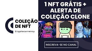 🚨URGENTE! 1 NFT GRÁTIS +ALERTA E COLEÇÃO CLONE + 1 COLEÇÃO COM STAKE NA REDE SOLANA.