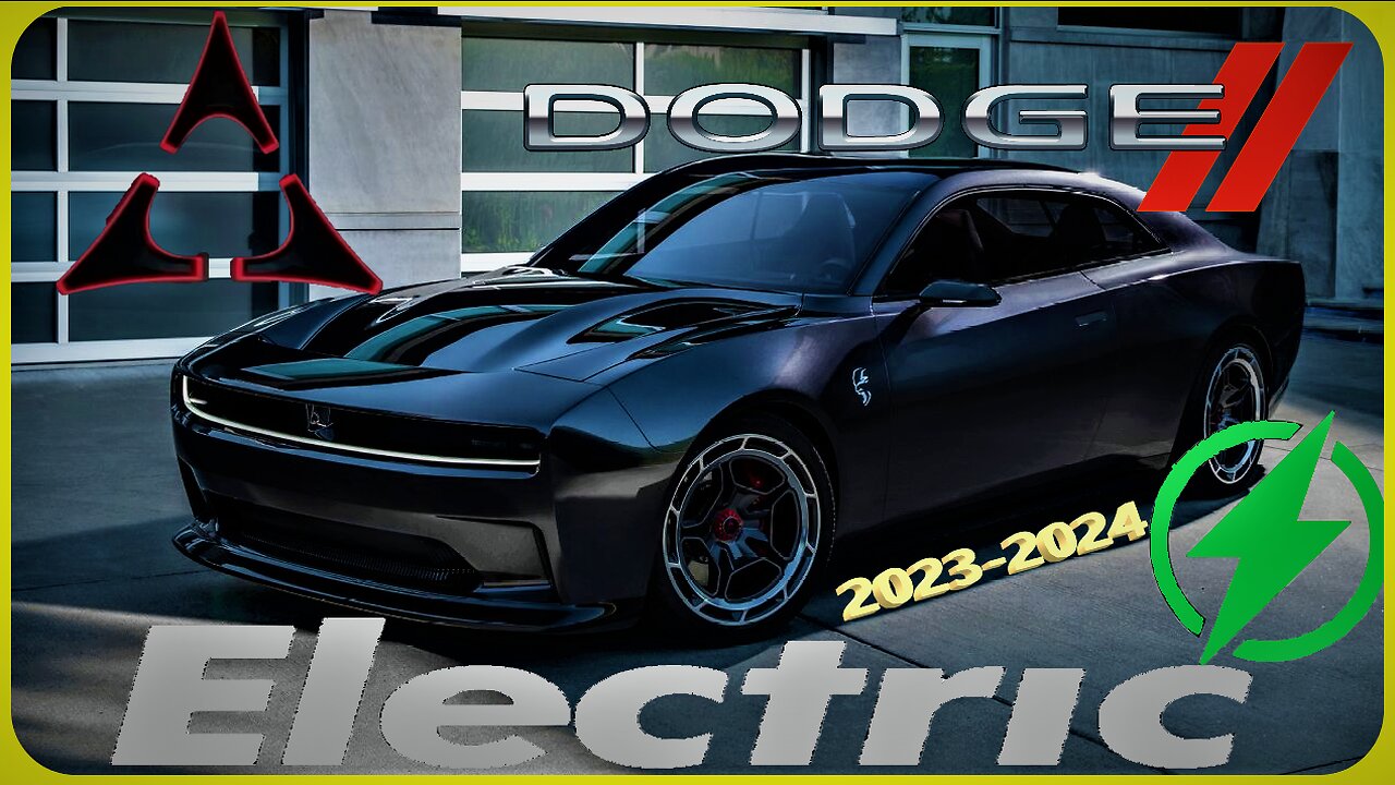 DODGE ELECTRIC MUSCLE CAR 2024 #dodge #electric #car_2024